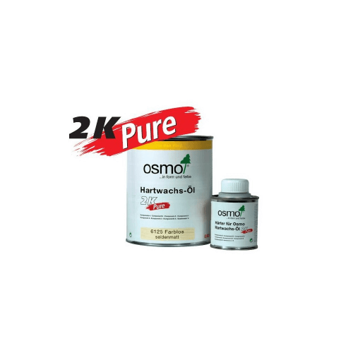 Osmo Hardwax Olie 2K Pure/Naturel 6125 1L