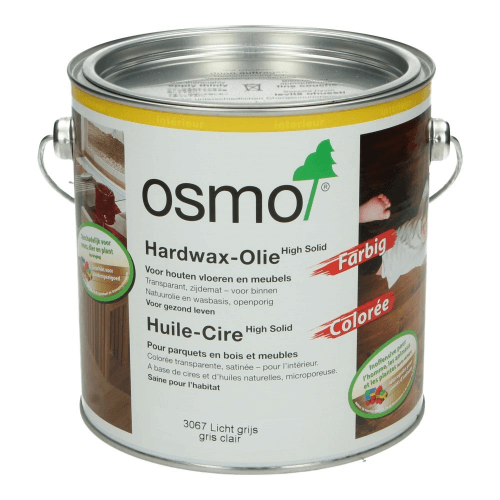 Osmo Hardwax Olie 3067 Licht Grijs 2,5L