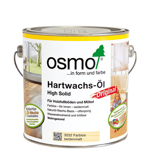 Osmo Hardwax Olie 3032 Kleurloos zijde-mat 2,5L