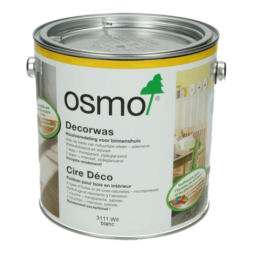 Osmo Decorwas Transparant 3111 Wit 2,5L