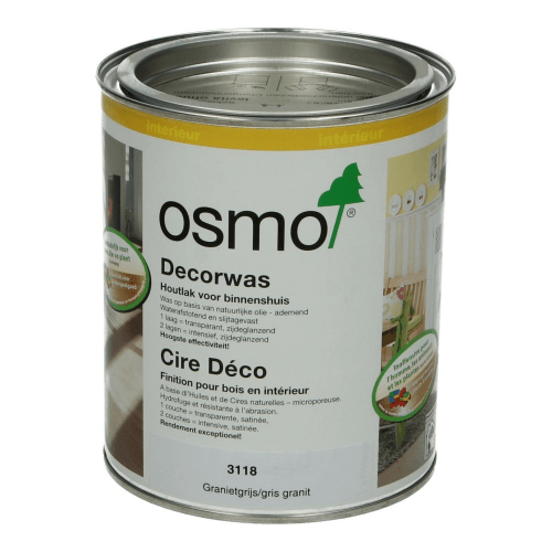 Osmo Decorwas Transparant 3118 Granietgrijs 0,75L