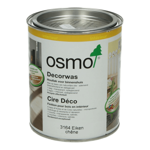 Osmo Decorwas Transparant 3164 Eiken 0,75L