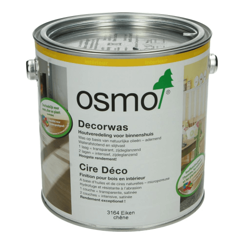 Osmo Decorwas Transparant 3164 Eiken 2,5L