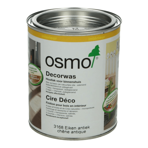 Osmo Decorwas Transparant 3168 Eiken antiek 0,75L