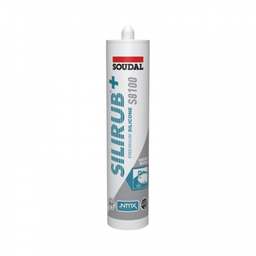 Soudal Siliconenkit Transparant grijs/trijs 300 ml