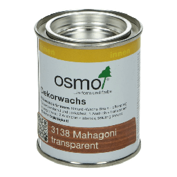 [98113] Osmo Decorwas Transparant 3138 Mahoniehout 0,125L